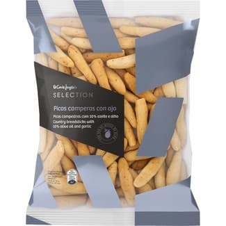 Picos camperos de pan con aceite de oliva y ajo bolsa 250 g -
