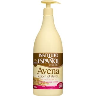 Leche hidratante de avena para cuerpo y manos dosificador 950 ml -