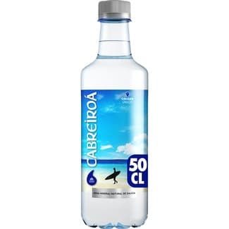 Agua mineral natural botella 50 cl -