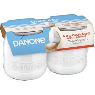 Yogur natural azucarado pack 2 unidades 130 g -
