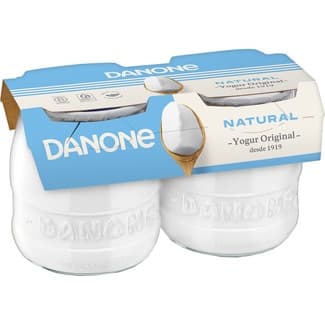 Yogur natural pack 2 unidades 130 g -