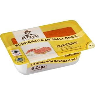 Sobrasada de Mallorca tradicional sin gluten sin lactosa IGP tarrina 200 g -