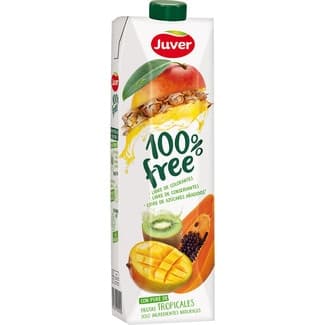 Bebida de zumo de frutas tropicales a partir de concentrado sin azúcares añadidos brik 1 l -