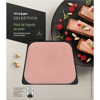 Paté de higado de pato sin gluten envase 90 g -