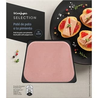 Paté de pato a la pimienta sin gluten envase 90 g -