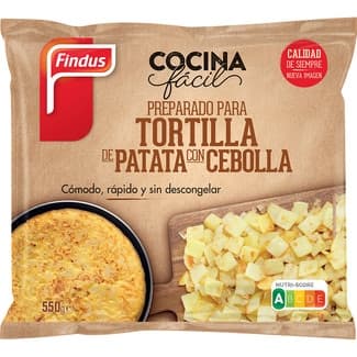 Preparado para tortilla de patata con cebolla envase 550 g -