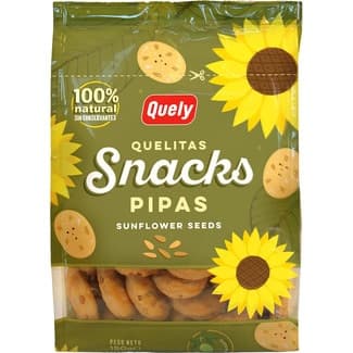 Quelitas con pipas 100% natural bolsa 150 g -