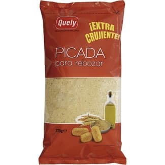 Picada pan rallado preparado para rebozar extra crujiente 100% natural bolsa 225 g -