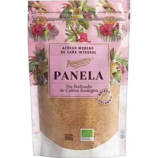 Panela azúcar moreno de caña integral ecológica envase 200 g -