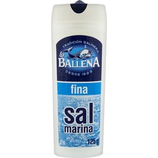Sal marina fina bote 125 g -