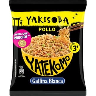 Yakisoba fideos orientales sabor pollo bolsa 93 g -