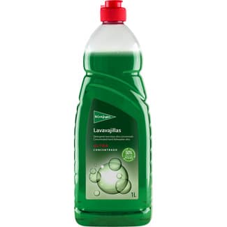 Lavavajillas a mano ultra concentrado verde botella 1 l -