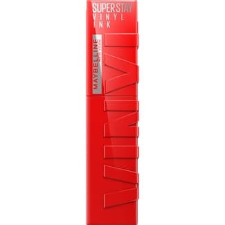 Barra de labios líquida permanente SuperStay Vinyl Ink 25 Red-Hot 1 unidad -