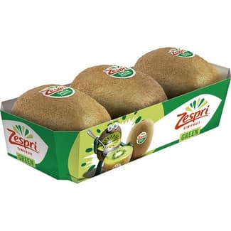 Kiwi verde 3 piezas tarrina 400 g -