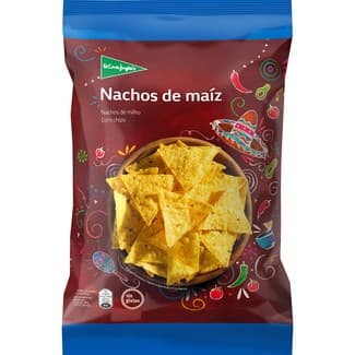 Nachos de maíz naturales sin gluten bolsa 200 g -
