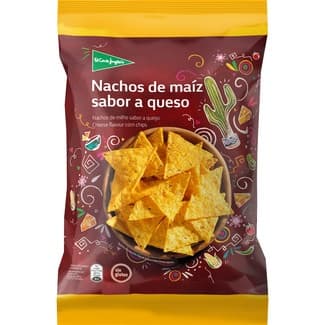Nachos de maíz sabor queso sin gluten bolsa 200 g -