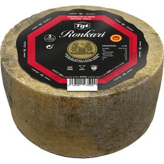 Queso curado de oveja elaborado con leche cruda DOP Roncal peso aproximado pieza 2,88 kg -