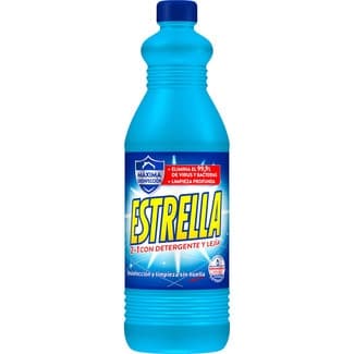 Lejía con detergente azul botella 1,43 l -