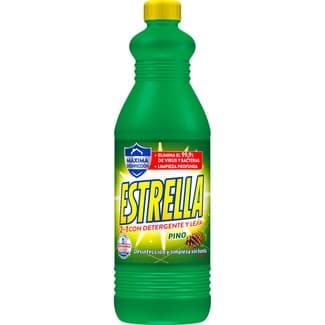Lejía con detergente aroma pino botella 1,43 l -
