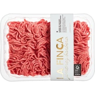 Preparado de carne picada burger meat de vacuno joven Dos Primaveras peso aproximado bandeja 600 g sin gluten -