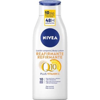 Q10 +Vitamin C body loción reafirmante para piel normal frasco 400 ml -