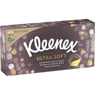 Pañuelos faciales Ultrasoft ultra suaves caja 64 unidades -