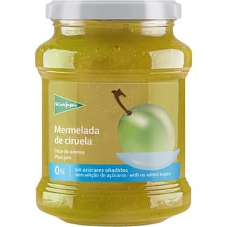 Mermelada de ciruela 0% azúcares añadidos frasco 330 g -