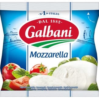 Mozzarella italiana de vaca bolsa 125 g -
