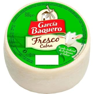Queso fresco de cabra mini elaborado con leche pasteurizada pieza 500 g -