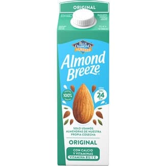 Original bebida de almendras 100% vegetal con calcio y vitaminas B12 y E brik 1 l -