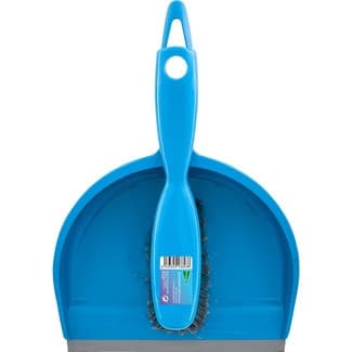 Recogedor de mano con cepillo -