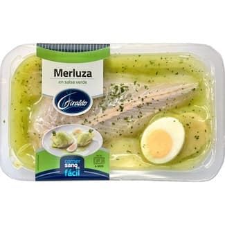 Merluza en salsa verde bandeja 300 g -
