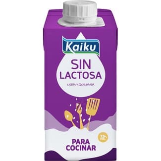 Nata líquida para cocinar sin lactosa 15% M.G. brik 200 ml -