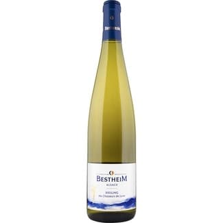 Vino blanco riesling reserva Alsacia Francia botella 75 cl -