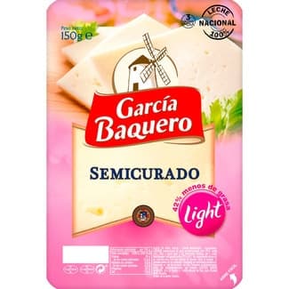 Queso semicurado mezcla light elaborado con leche pasteurizada en lonchas envase 150 g -