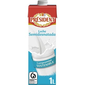 Leche semidesnatada brik 1 l -