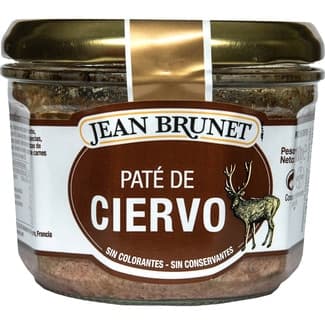Paté de ciervo tarro 180 g -
