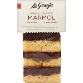 Bizcocho tradicional mármol con chocolate bolsa 350 g -