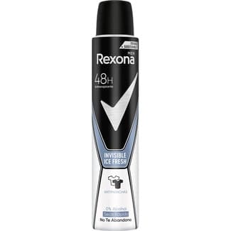 Desodorante Invisible Ice Fresh anti transpirante 48 h 0% alcohol seca rápido spray 200 ml seca rápido -