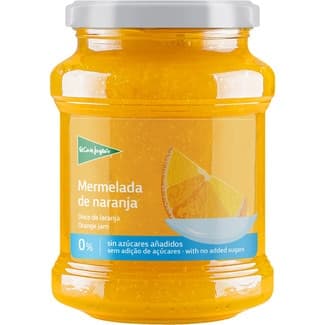 Mermelada de naranja 0% sin azúcares añadidos frasco 330 g -
