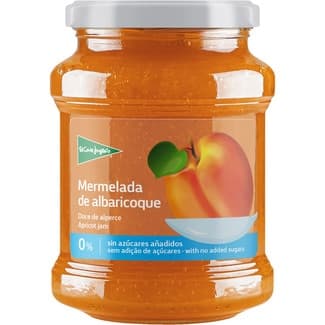 Mermelada de albaricoque 0% sin azúcares añadidos frasco 330 g -