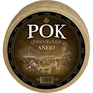 Queso añejo de oveja elaborado con leche cruda peso aproximado pieza 3 kg -