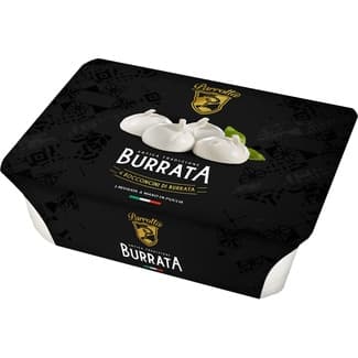 Burrata italiana de vaca pack 4 x 50 g envase 200 g -