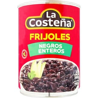 Frijoles negros enteros lata 560 g -