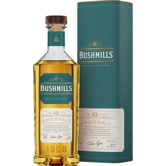 Whiskey de malta irlandés 10 años botella 70 cl -