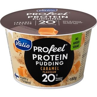 Profeel natillas con proteínas de caramelo sin azúcar añadido envase 180 g sin lactosa -