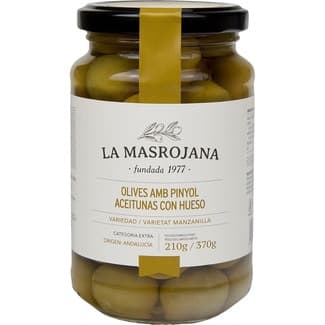 Aceitunas de manzanilla frasco 220 g -