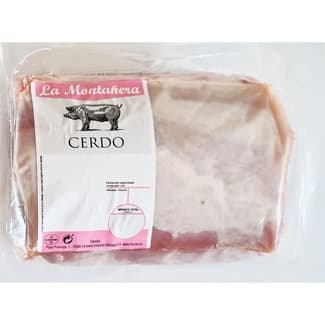 Lomo fresco de cerdo formato ahorro peso aproximado pieza 1 kg -