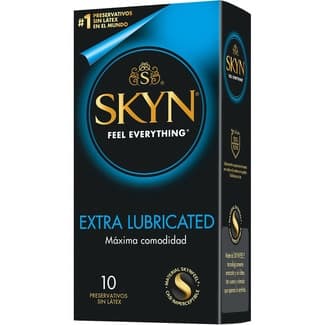 Preservativos sin látex Extra Lubricados caja 10 unidades -