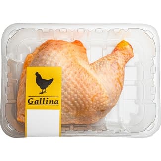 Cuarto trasero de gallina peso aproximado bandeja 700 g